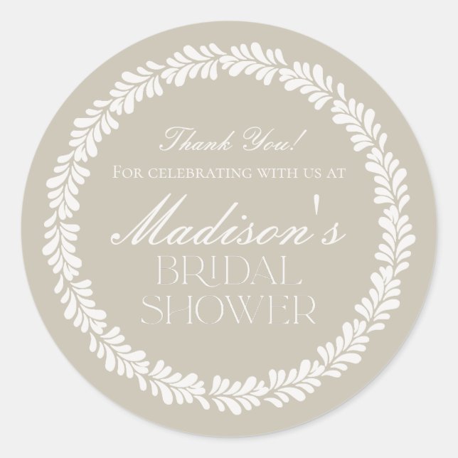 Sticker Rond Carrelage de Talavera beige Fête de mariage espagn (Devant)