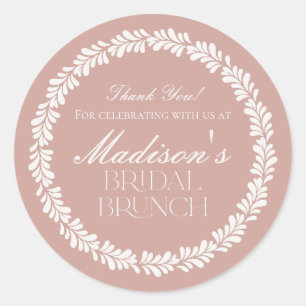 Sticker Rond Carrelage Talavera Rose Fiesta Espagnole Brunch de