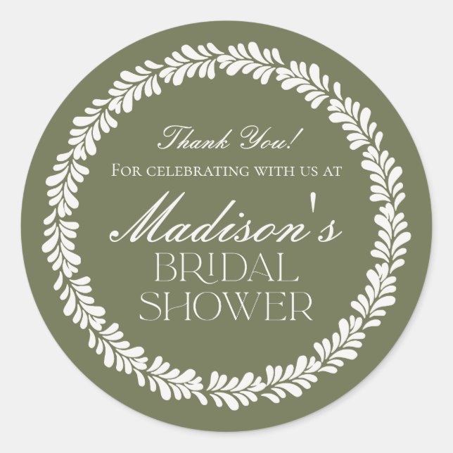 Sticker Rond Carrelage Talavera Vert Fête des mariées Fiesta es (Devant)