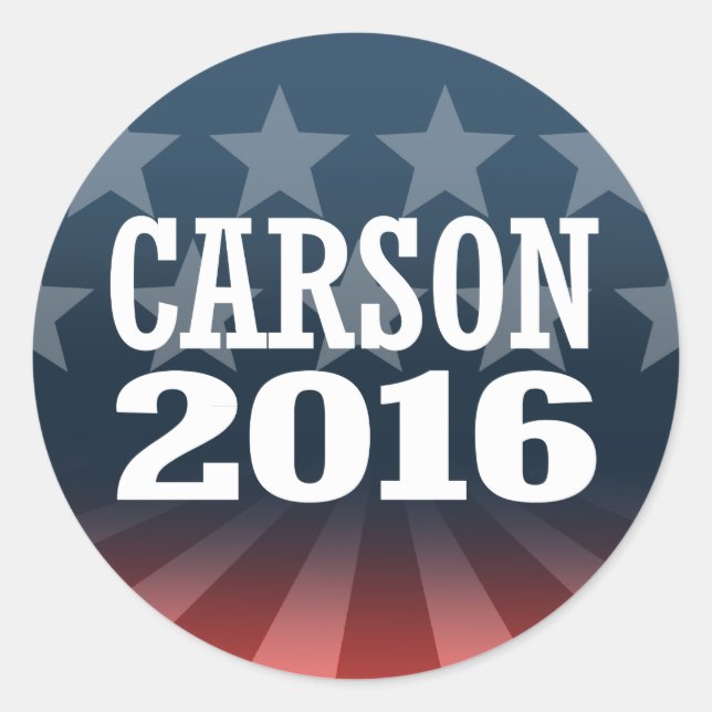 STICKER ROND CARSON 2016 (Devant)