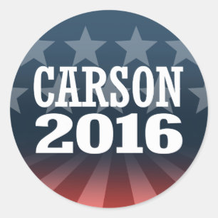 STICKER ROND CARSON 2016