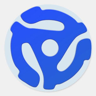 Sticker Rond Carte d'enregistrement