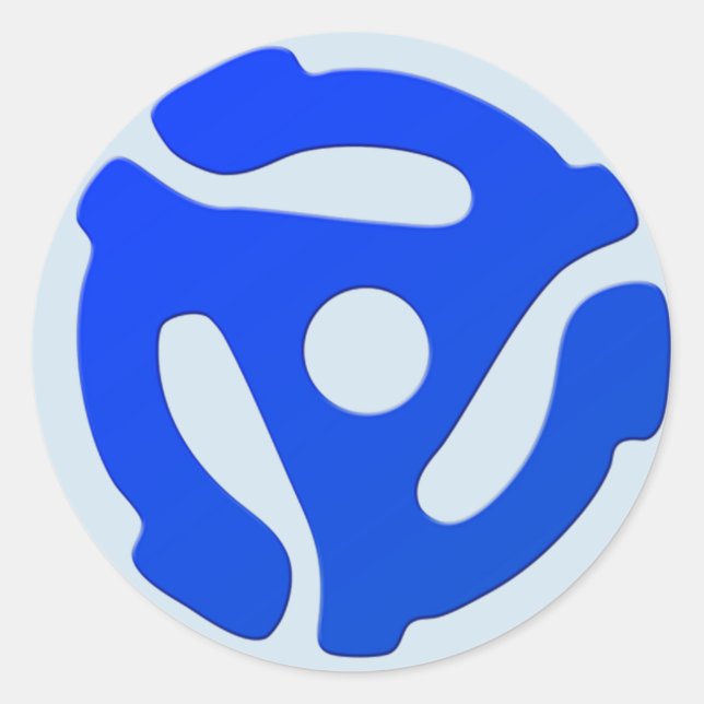 Sticker Rond Carte d'enregistrement (Devant)