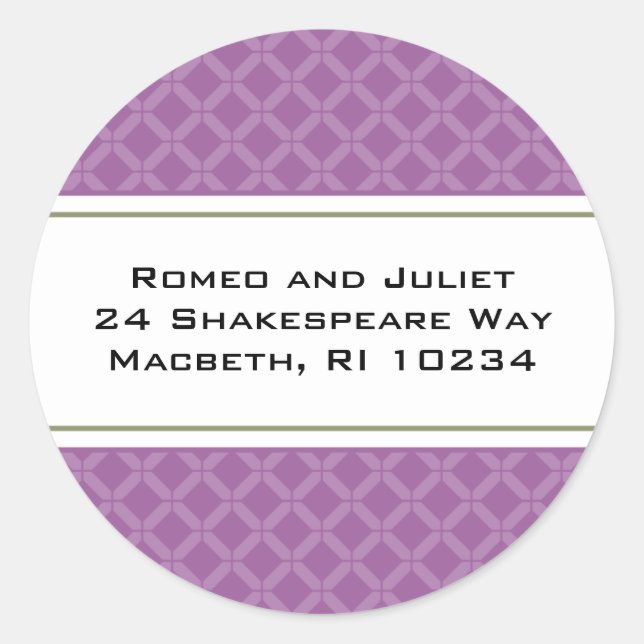 Sticker Rond Carte d'enregistrement de l'abeille Flora (Devant)