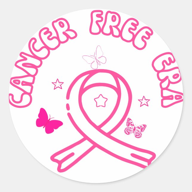 Sticker Rond Carte postale (Devant)