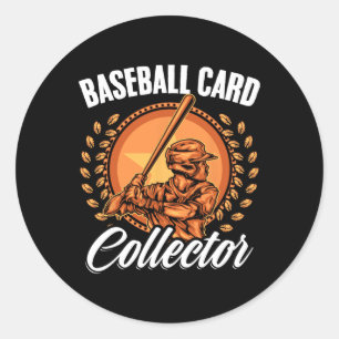 Sticker Rond Cartes de collection Bysebyll Échange Cartes Sport