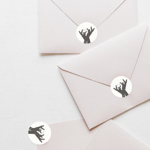 Sticker Rond Cartes Tarot   Fête de Mariage   Mariage   Neutres