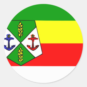 Sticker Rond Casablanca, Maroc