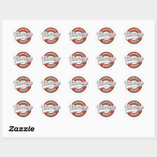 Sticker Rond Casablanca Maroc logo vintage
