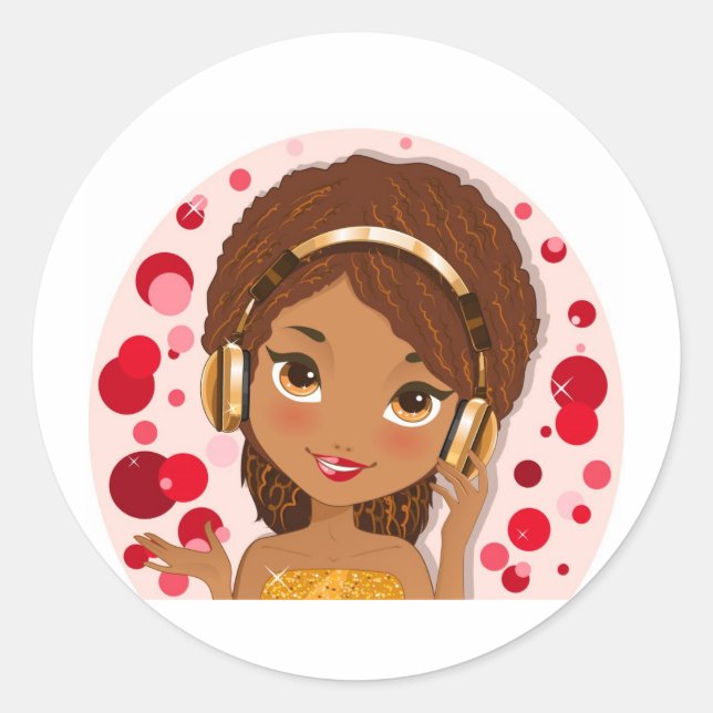 Sticker Rond casques (Devant)