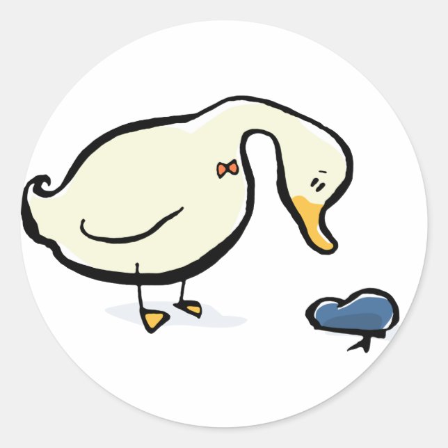 Sticker Rond casquette de marin (Devant)