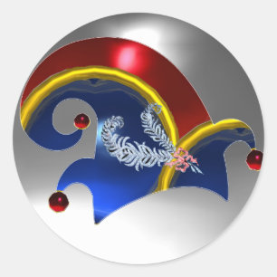 STICKER ROND CASQUETTE ELF / JEUX D'OR DIAMOND FEATHERS , PIERR