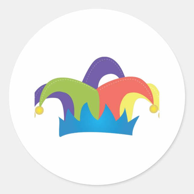 Sticker Rond Casquette Jester (Devant)