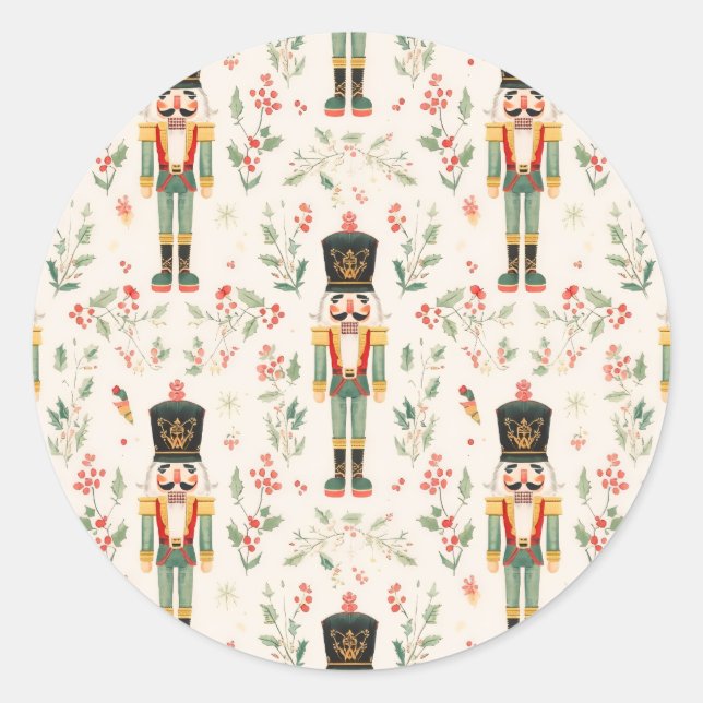 Sticker Rond Casse-noisette (Devant)