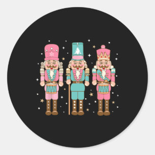 Sticker Rond Casse-Noisette Rose vintage Squad Femmes Enfants R