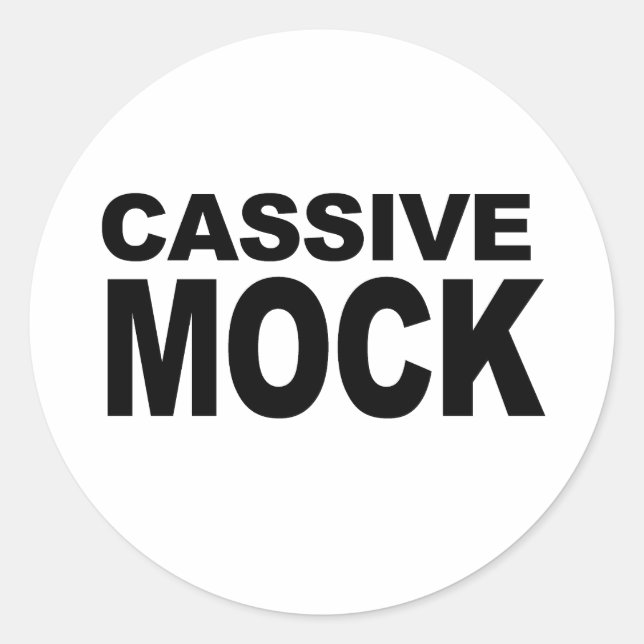 STICKER ROND CASSIVE MAQUETTE (Devant)