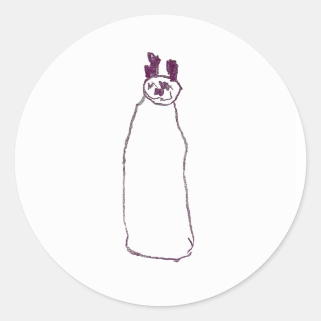 Sticker Rond Cat (Devant)