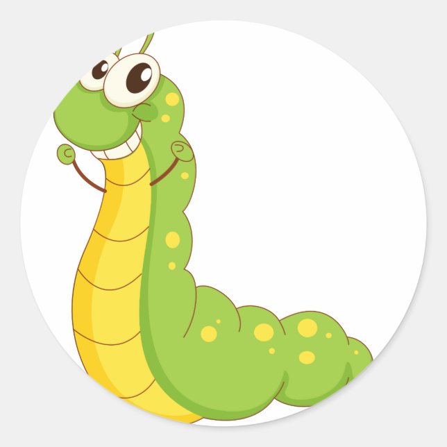 Sticker Rond Caterpillar (Devant)