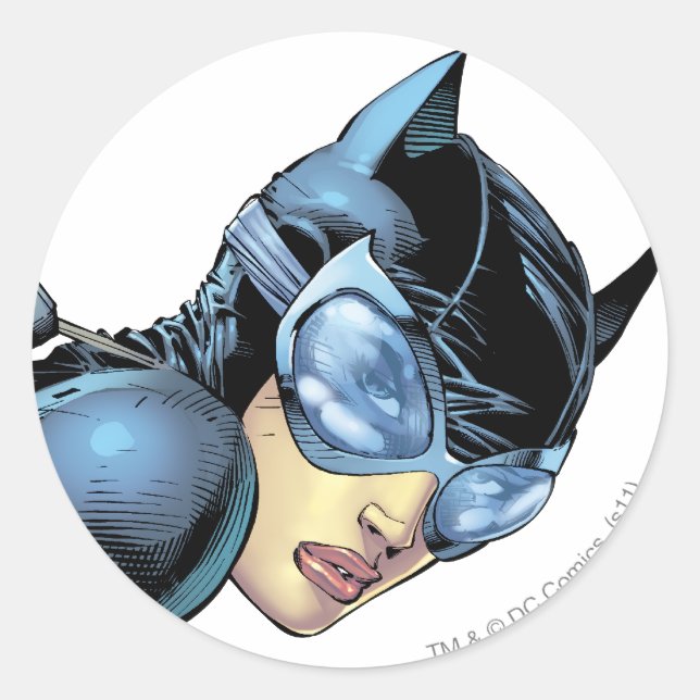 Sticker Rond Catwoman Stare (Devant)