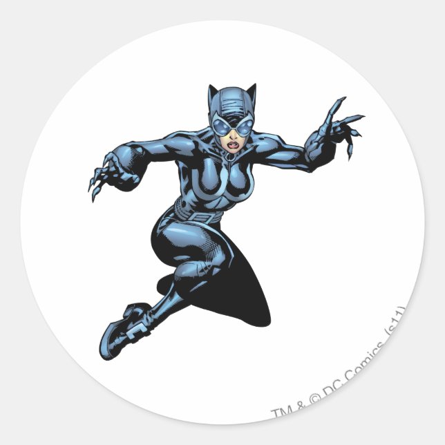 Sticker Rond Catwoman with Claws (Devant)