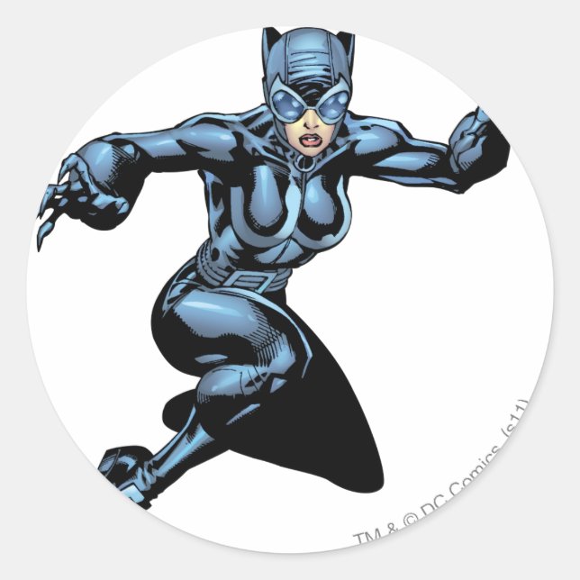 Sticker Rond Catwoman with Claws (Devant)