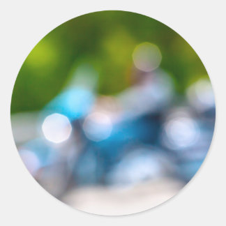 Sticker Rond cavalier classique
