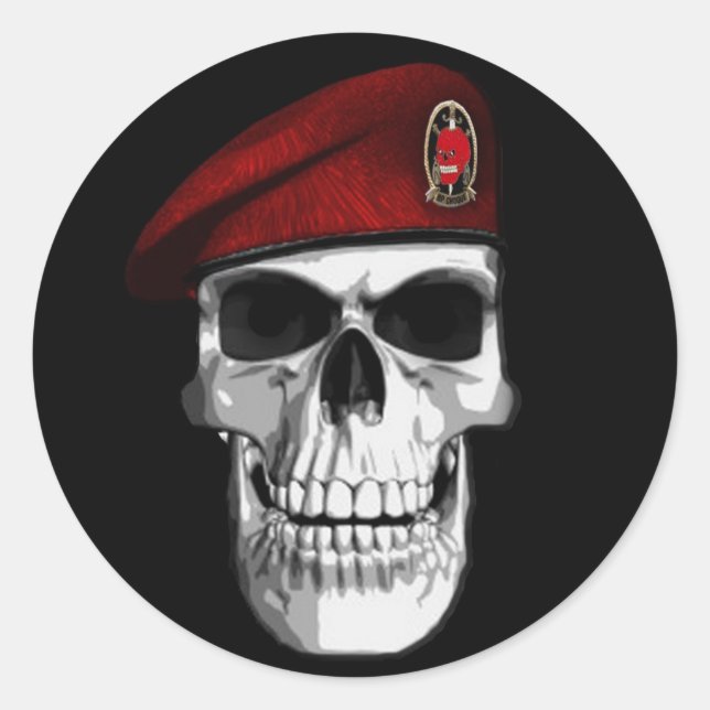 Sticker Rond cavera1 (Devant)