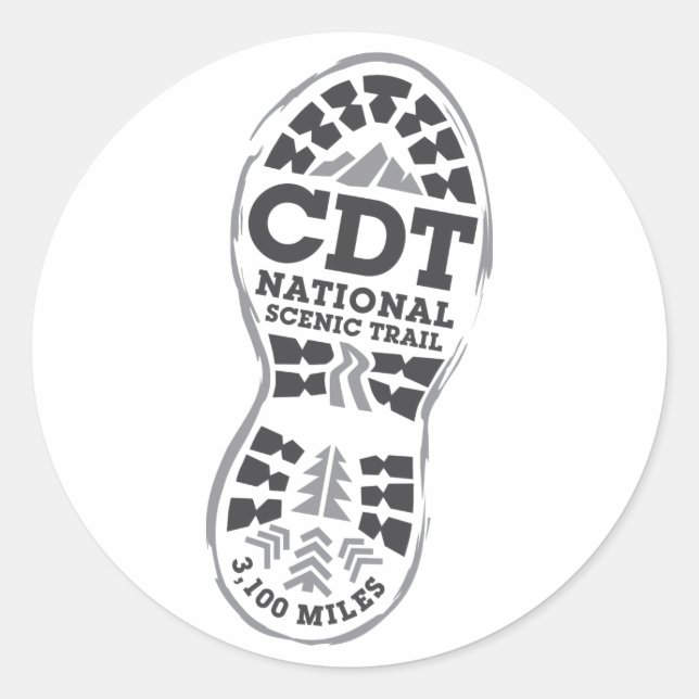 STICKER ROND CDT (Devant)