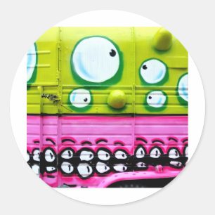 Sticker Rond Ce blesse mes yeux