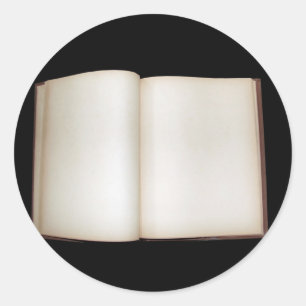 Sticker Rond Ce livre appartient à