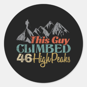 Sticker Rond Ce Type A Grimpé 46 Hauts Pics