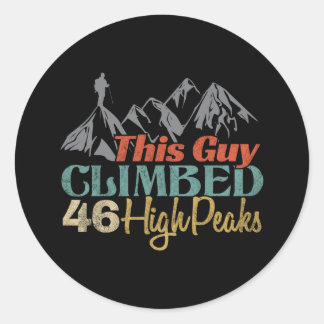 Sticker Rond Ce Type A Grimpé 46 Hauts Pics