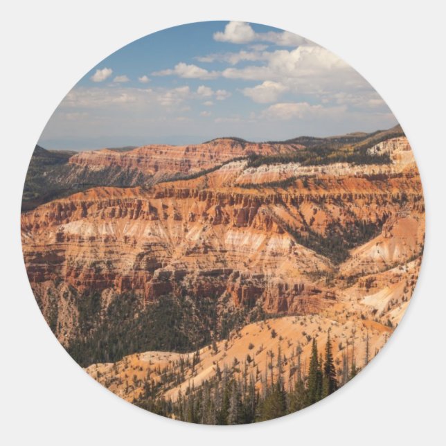 Sticker Rond Cedar Breaks National Monument, Utah (Devant)