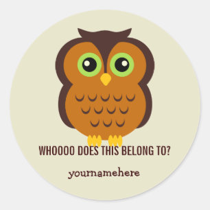 STICKER ROND CELA APPARTIENT À