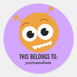 STICKER ROND CELA APPARTIENT À