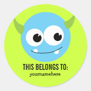 STICKER ROND CELA APPARTIENT À