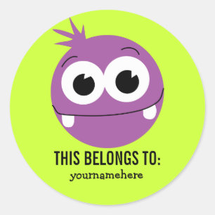 STICKER ROND CELA APPARTIENT À