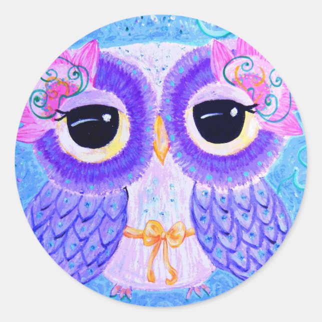 Sticker Rond Célébration De La Vie (Devant)