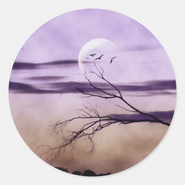 Sticker Rond célébration de l'obscurité3 (Devant)