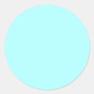 Sticker Rond Celeste Green