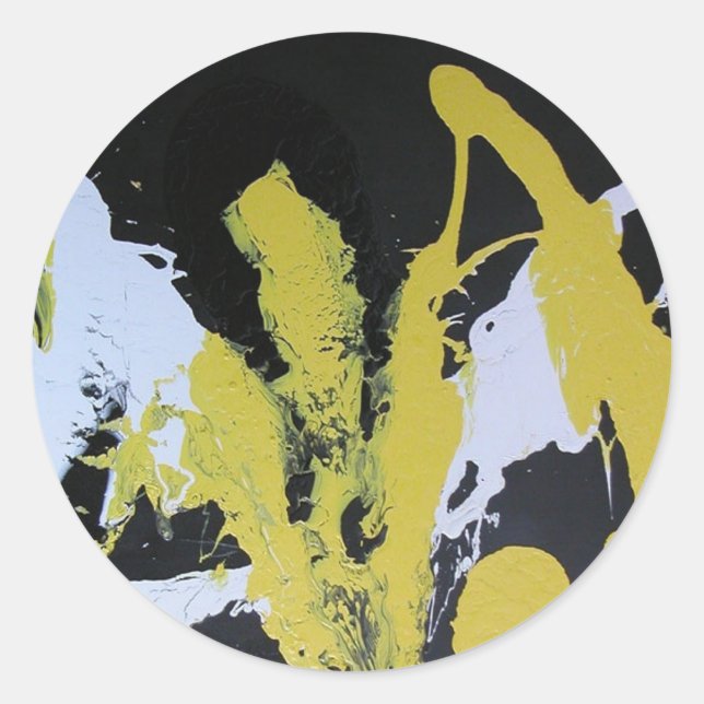 Sticker Rond Céleste O (Devant)