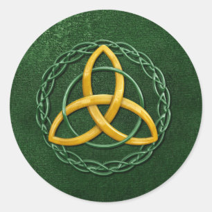 Sticker Rond Celtic Trinity
