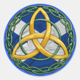 Sticker Rond Celtic Trinity