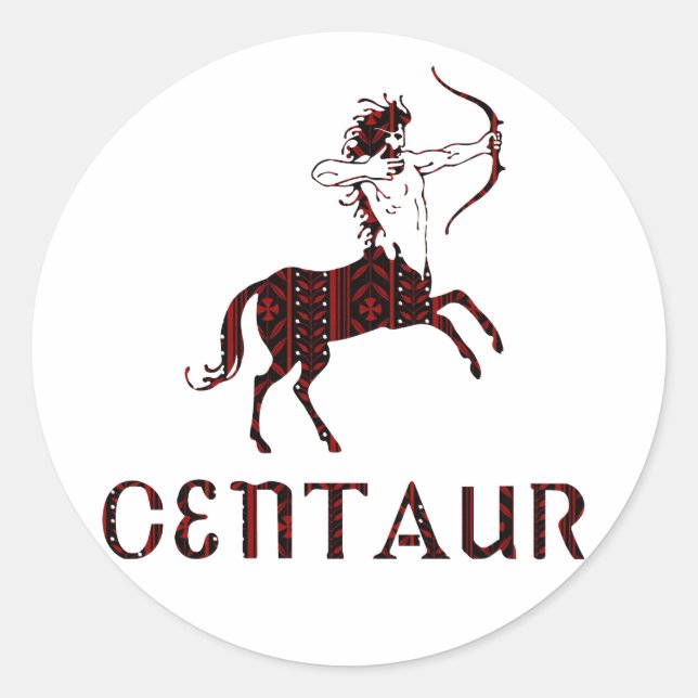 Sticker Rond Centaur (Devant)