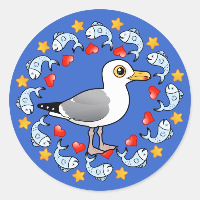 Sticker Rond Cercle d'amour (Devant)