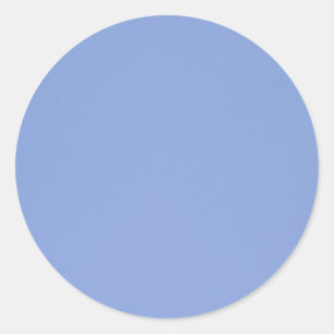 Sticker Rond Cercle de couleur bleu ciel