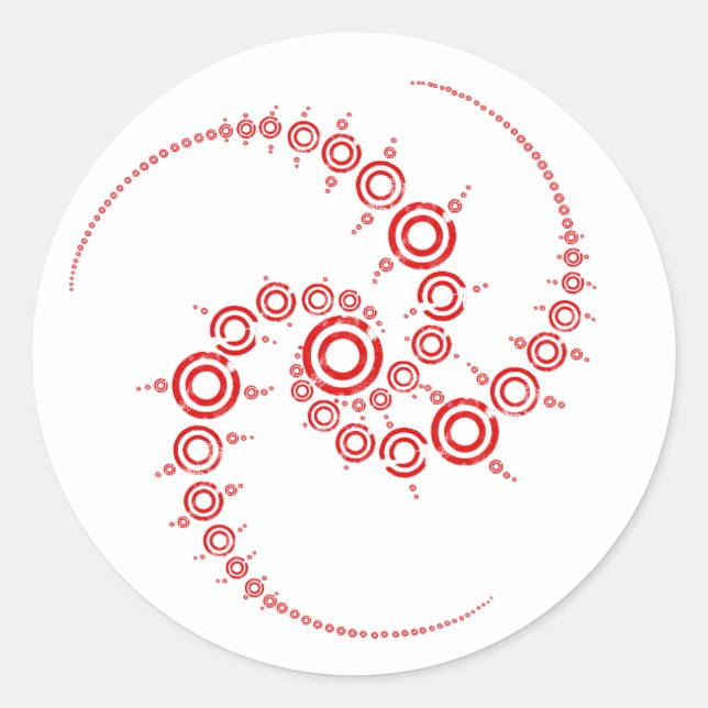 Sticker Rond cercle de culture (Devant)