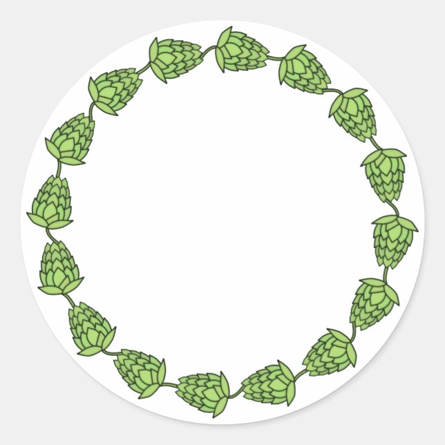 Sticker Rond Cercle de flèche (Devant)