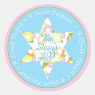 Sticker Rond Cercle des chevaliers de la Pâque "Fleurs de la P