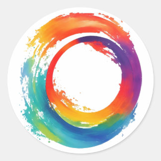 Sticker Rond Cercle Enso